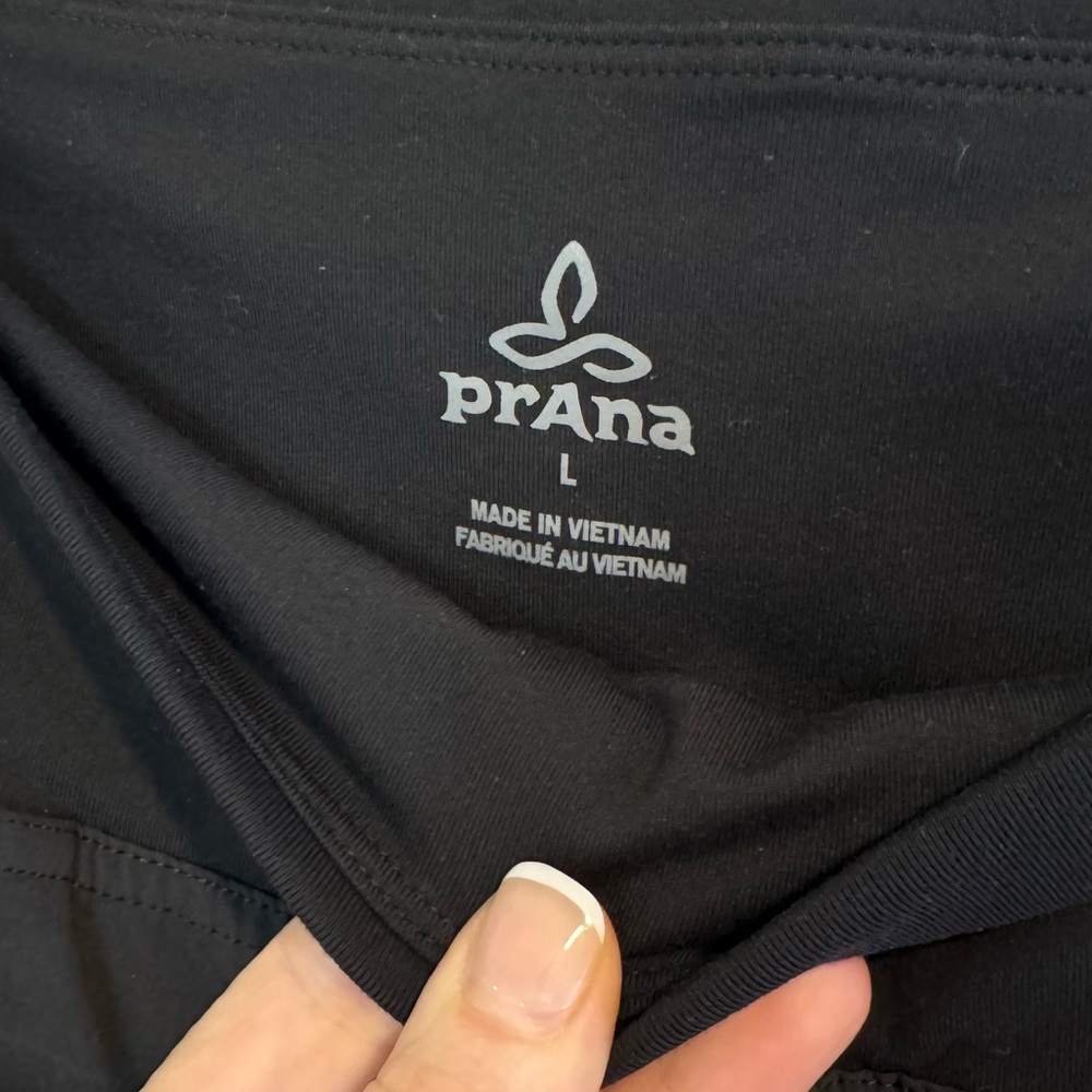 Prana Black Track Joggers - Picture 2 of 7